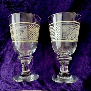 Pfaltzgraff Sierra 16 oz 2 piece Iced Beverage Glasss